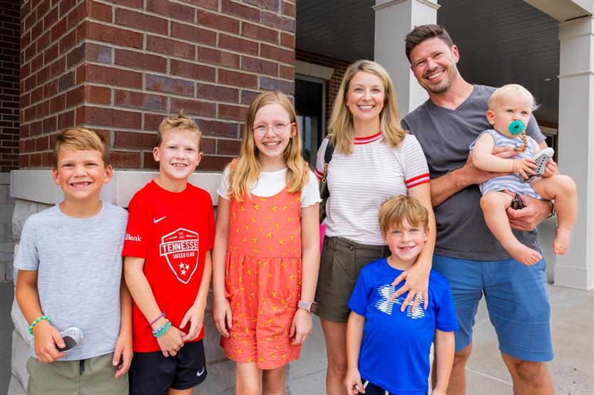 People enjoy back to school night